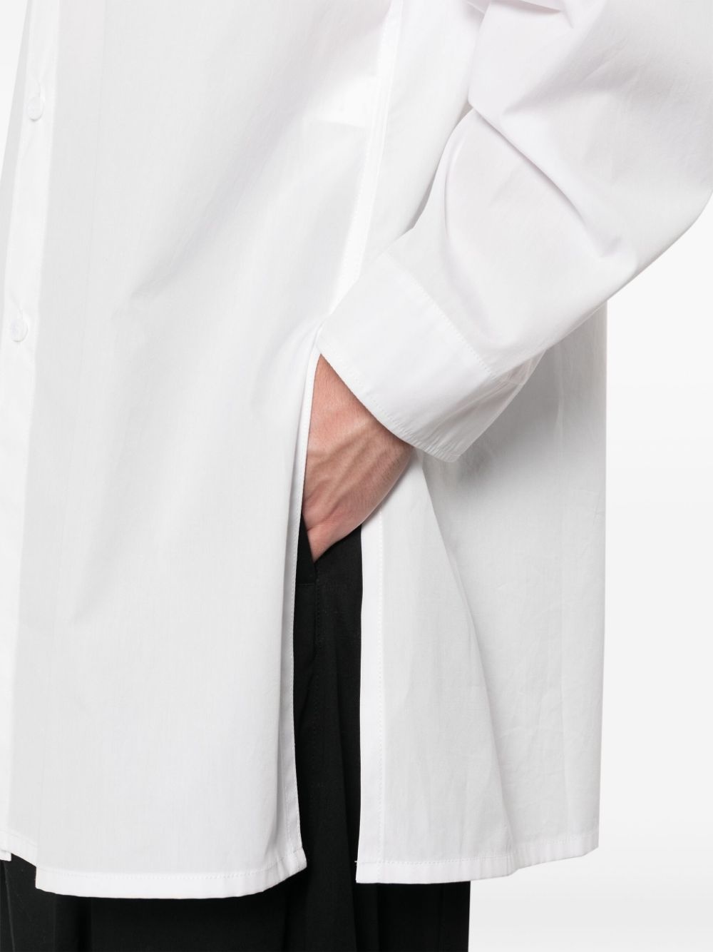 cotton poplin shirt - 5