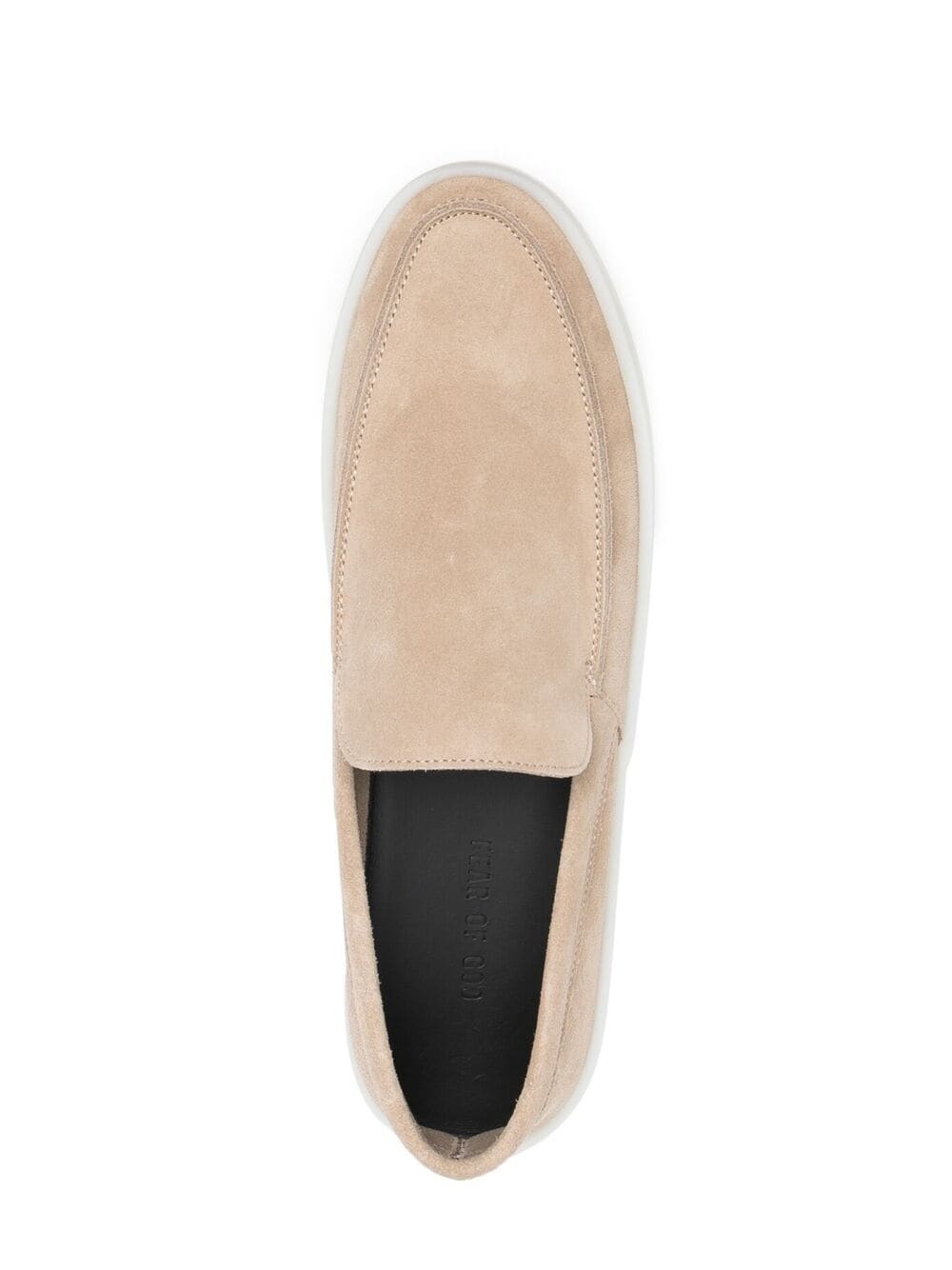 suede slip-on loafers - 4