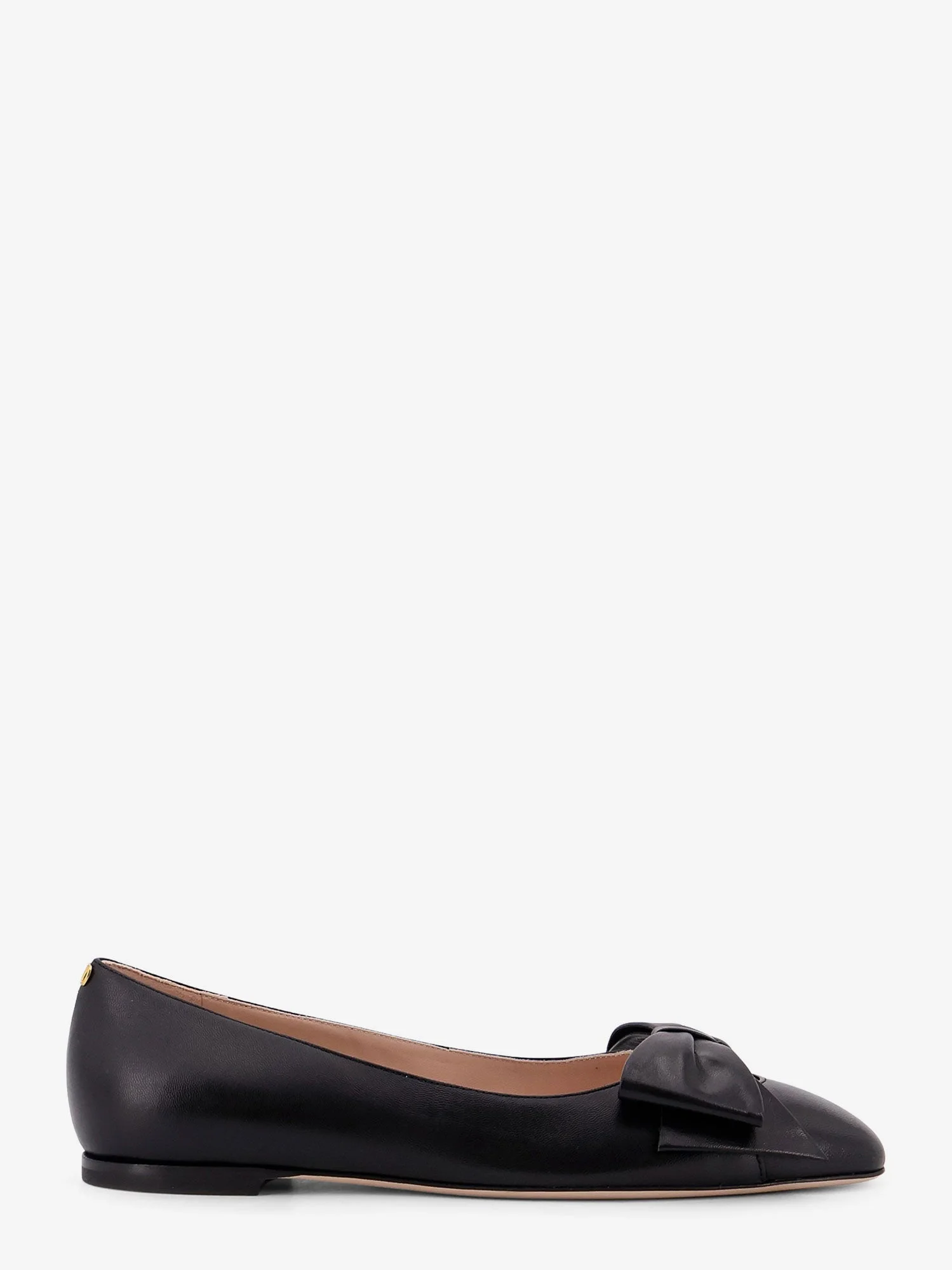 Valentino Garavani Bowow Leather Ballerinas - 1