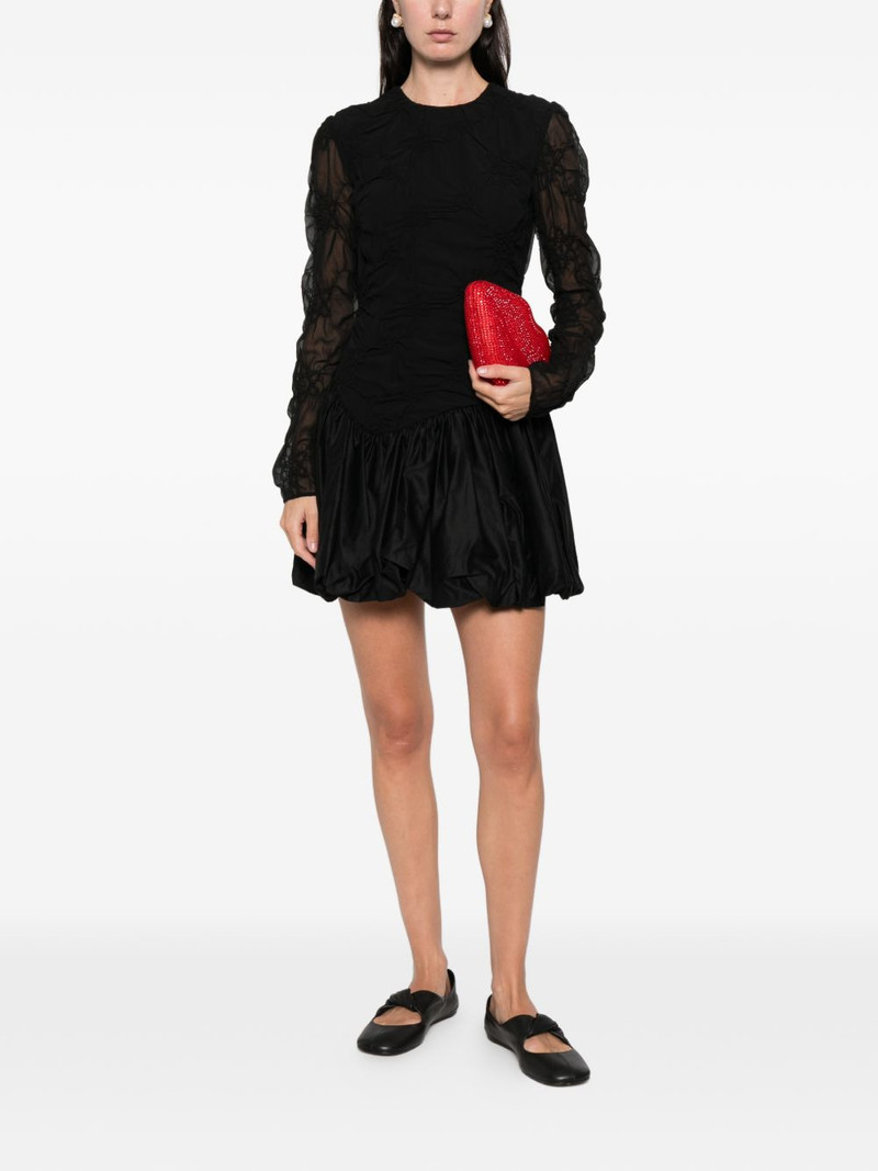 STINE GOYA smocked-flowers mini dress outlook