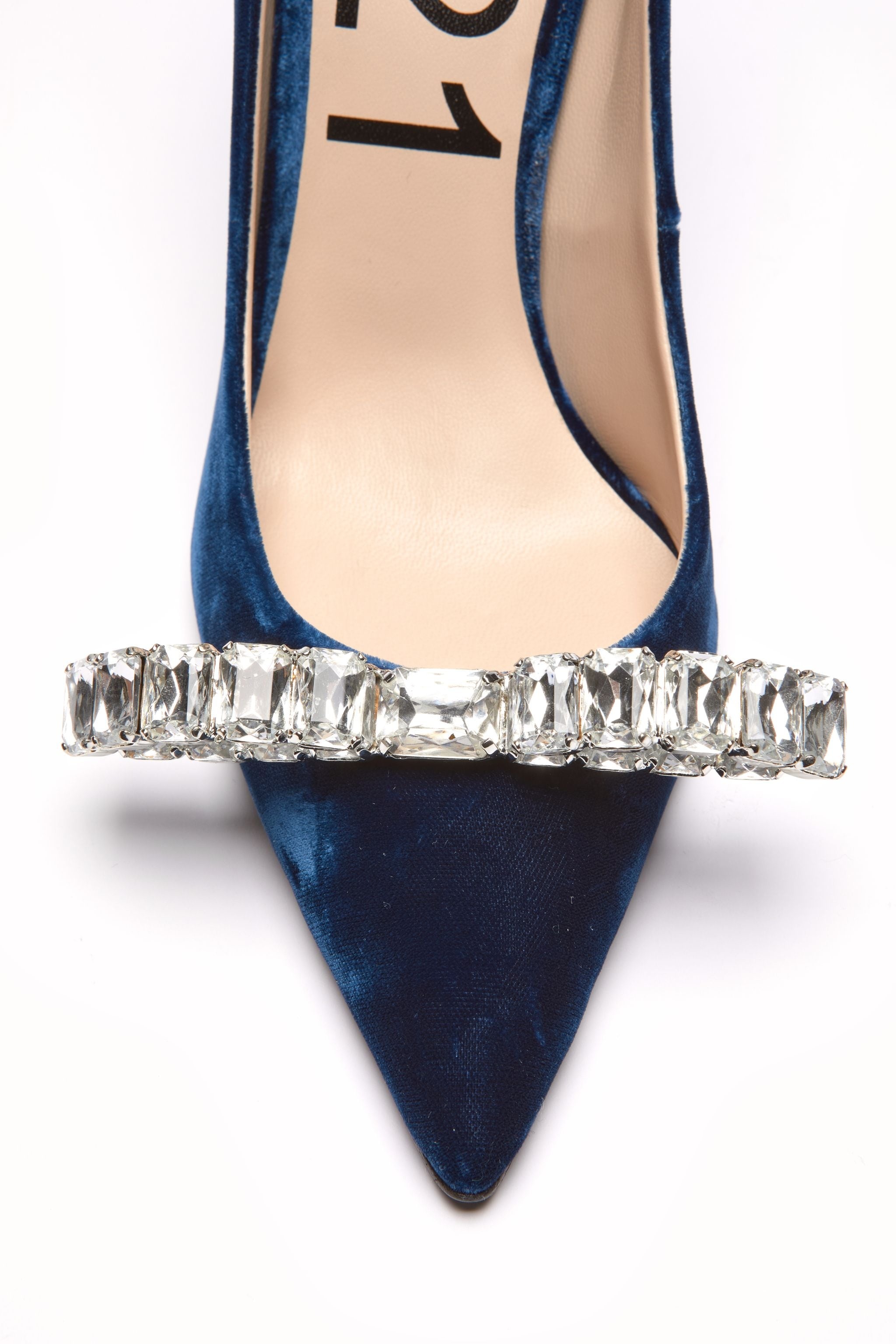 CRYSTAL-EMBELLISHED PUMPS - 5