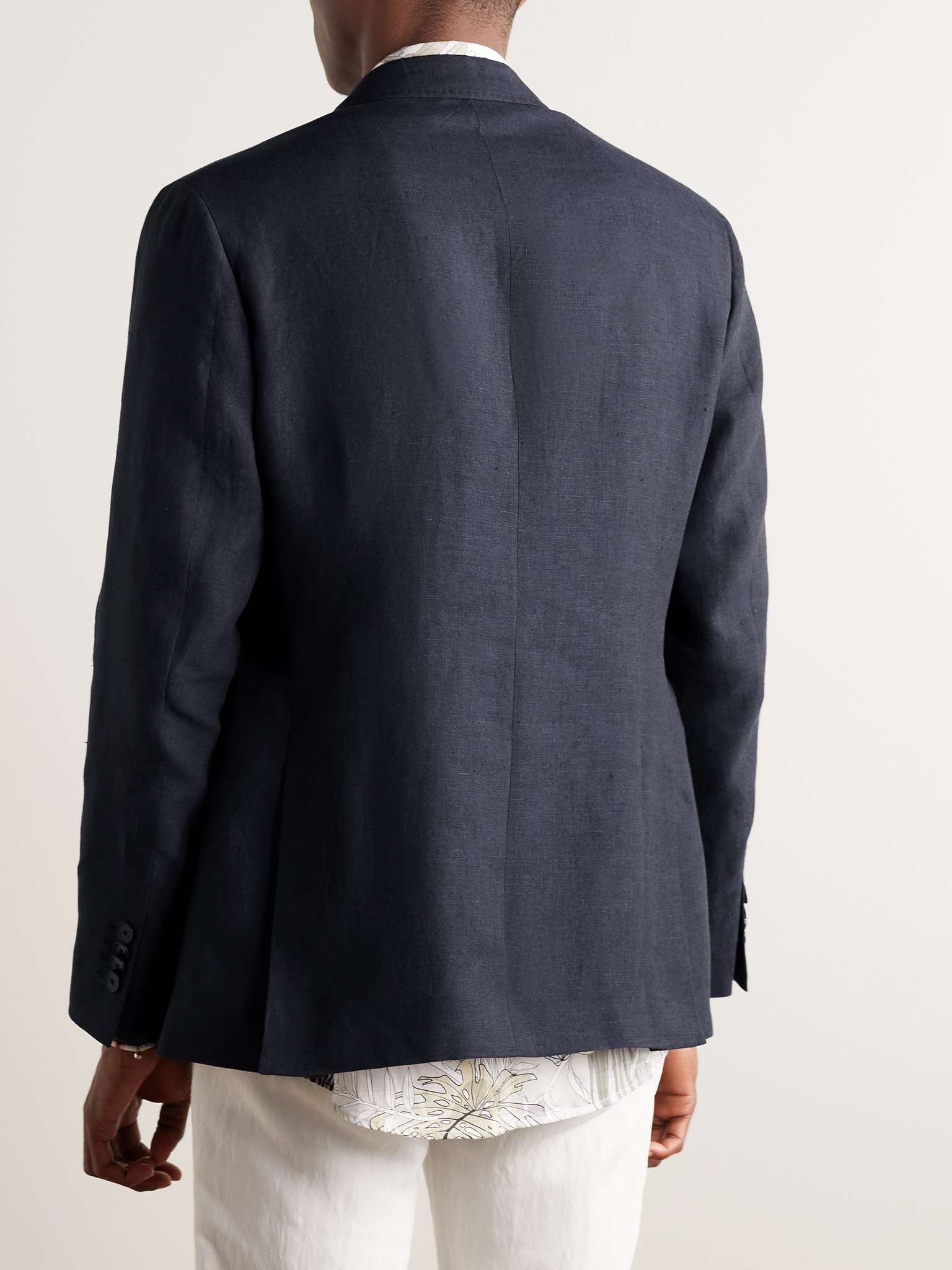 Linen Suit Jacket - 4