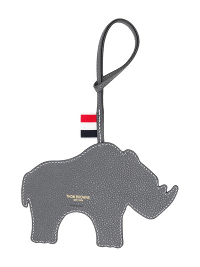 Thom Browne Rhino bag charm outlook