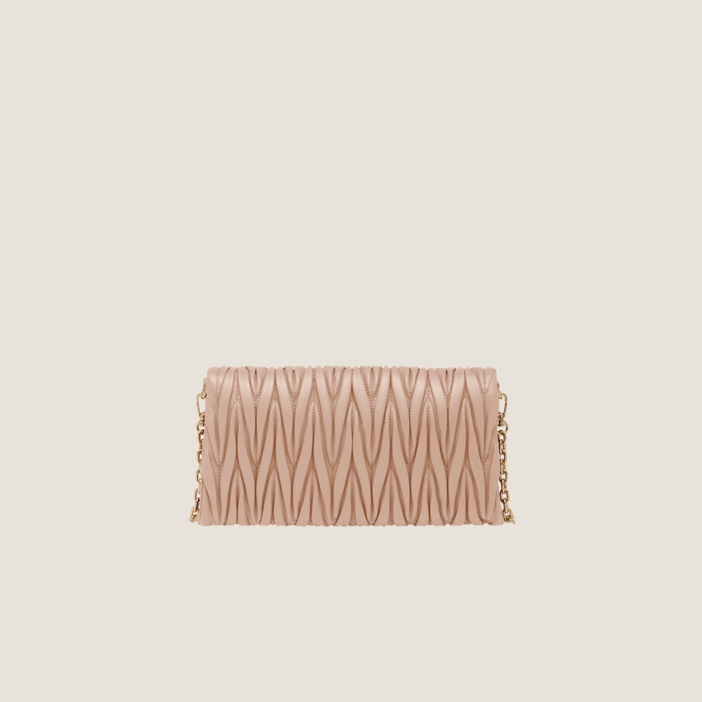 Matelassé nappa leather shoulder bag - 4