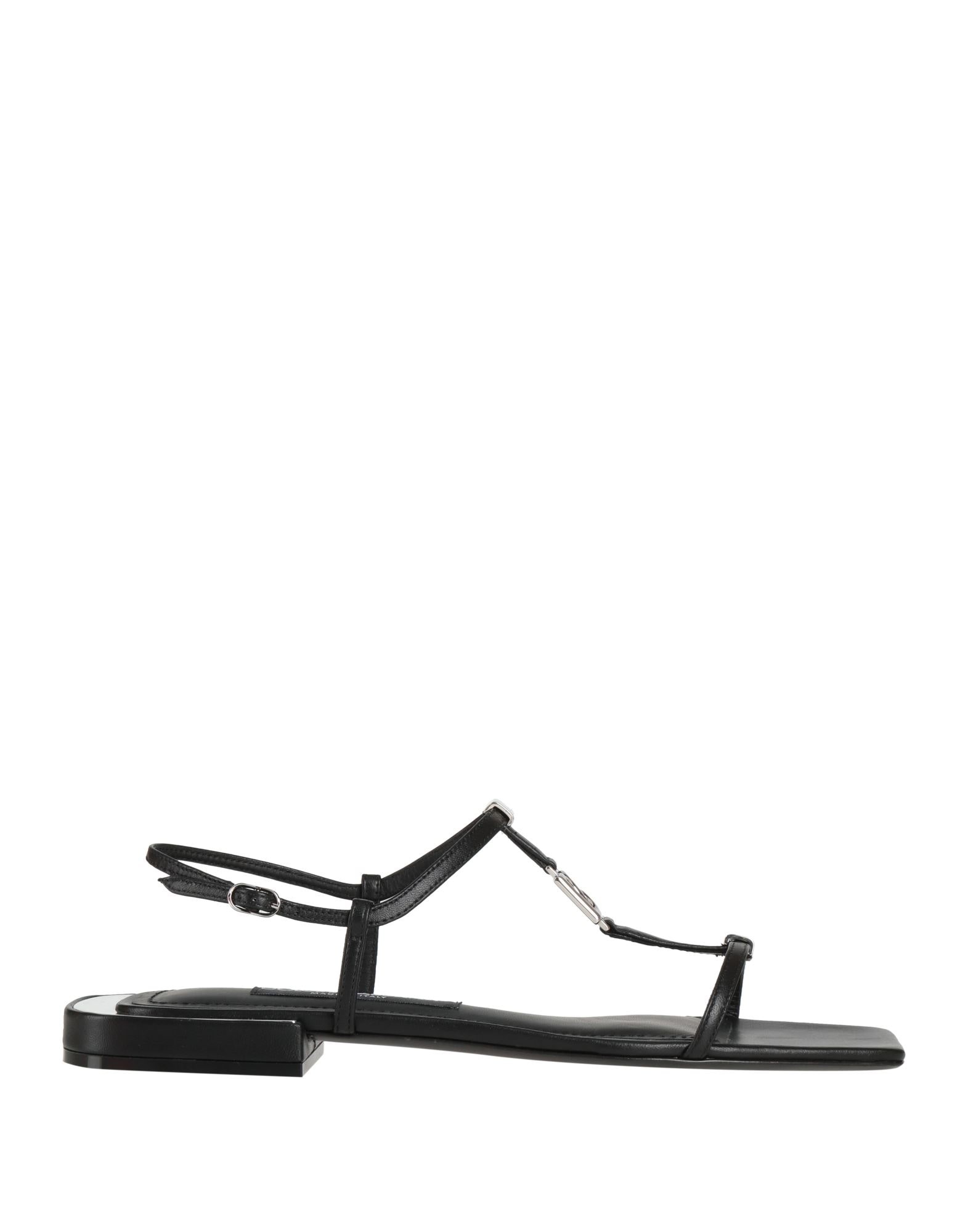 Black Women's Sandals - 1