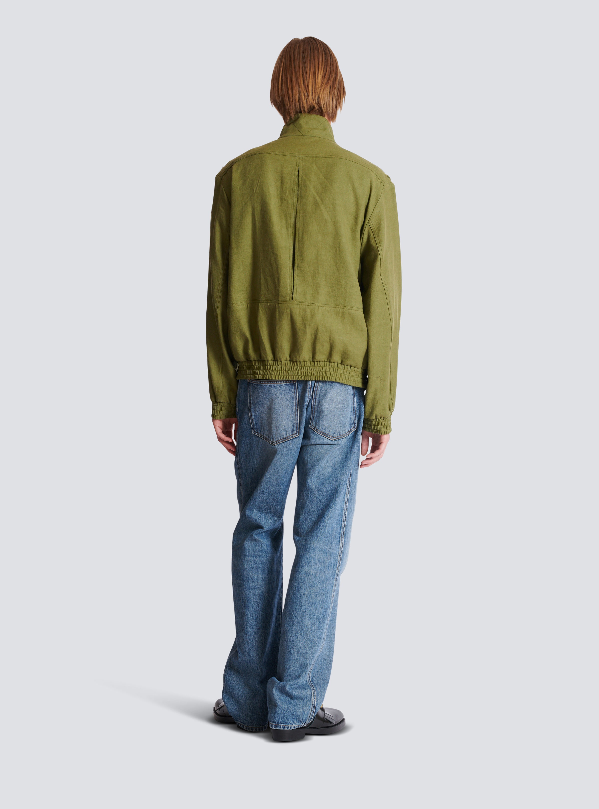 Cotton aviator-style jacket - 4