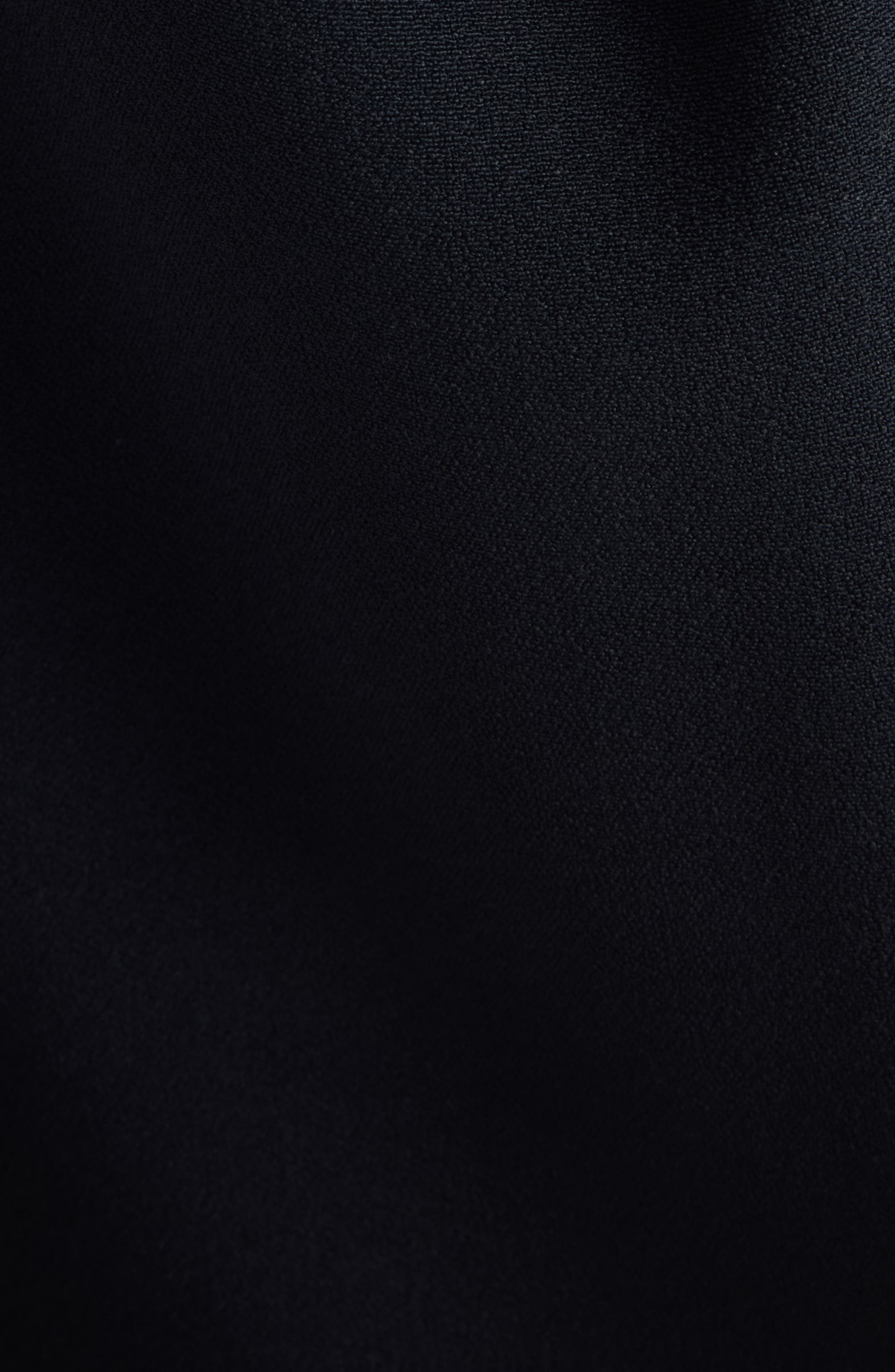 Givenchy Draped Crepe Cady Midi Pencil Dress in Black at Nordstrom - 6
