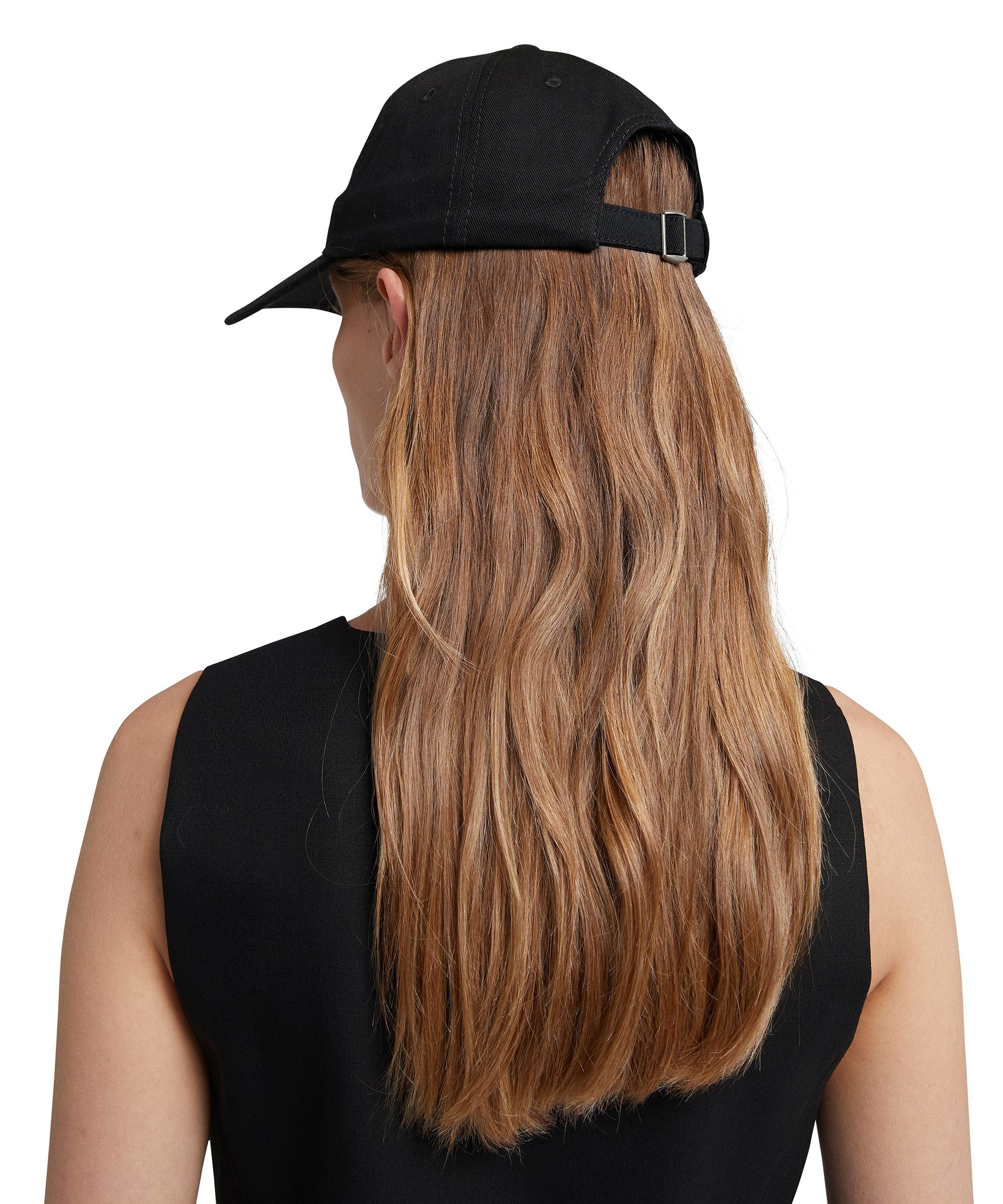Gabardine cotton baseball cap with embroidered label - 4