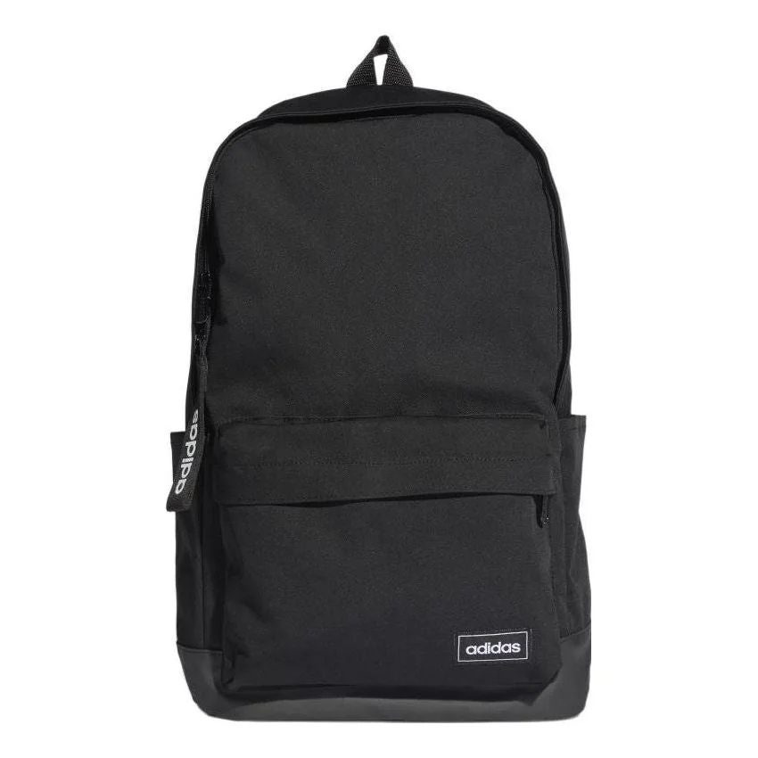 adidas Classic Linear Logo Backpack 'Black' FL3673 - 1