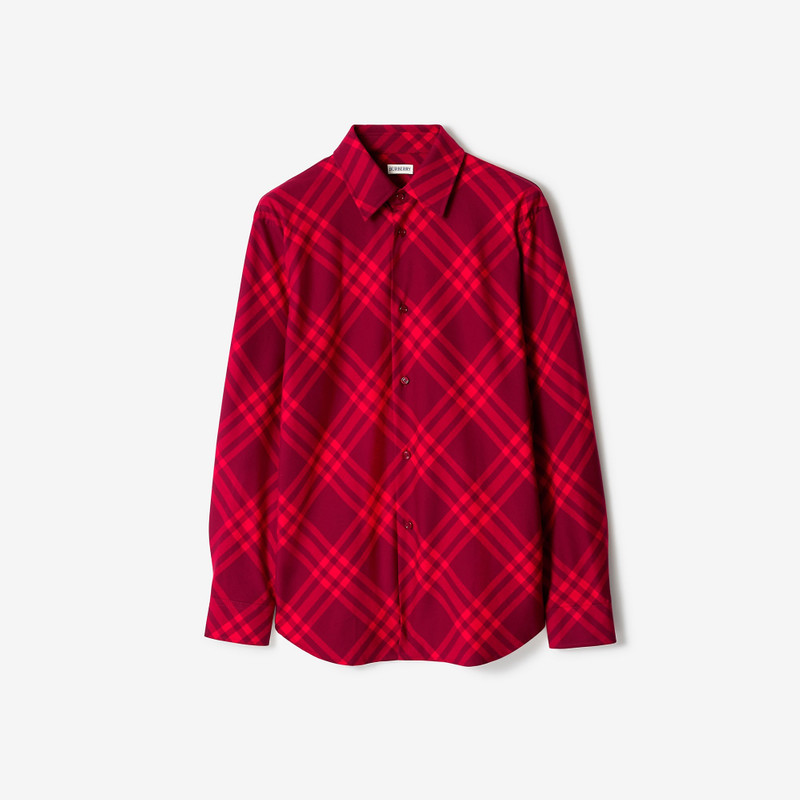 Check Cotton Shirt 1