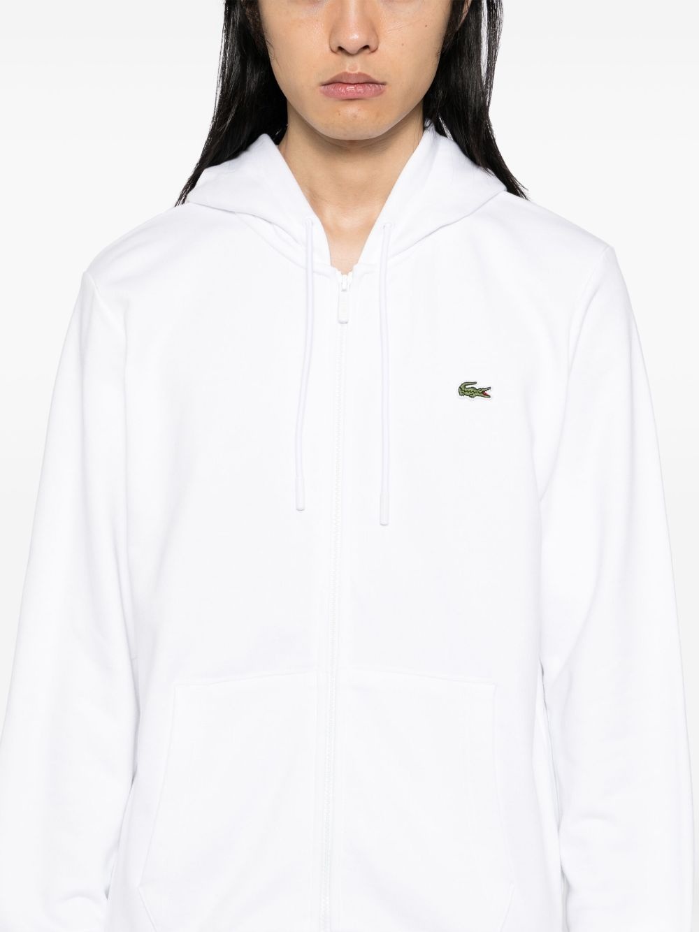 zipped fleece sweatshirt - 5