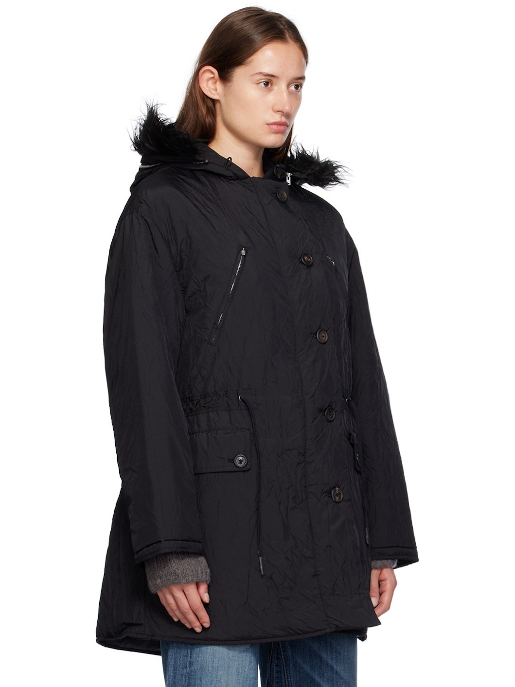 Black Subtle Coat - 2