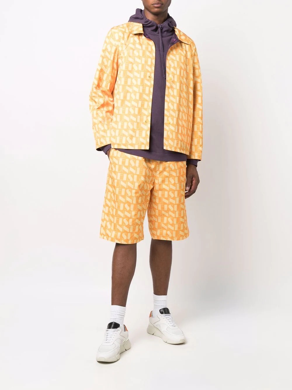 reversible monogram jacket - 2