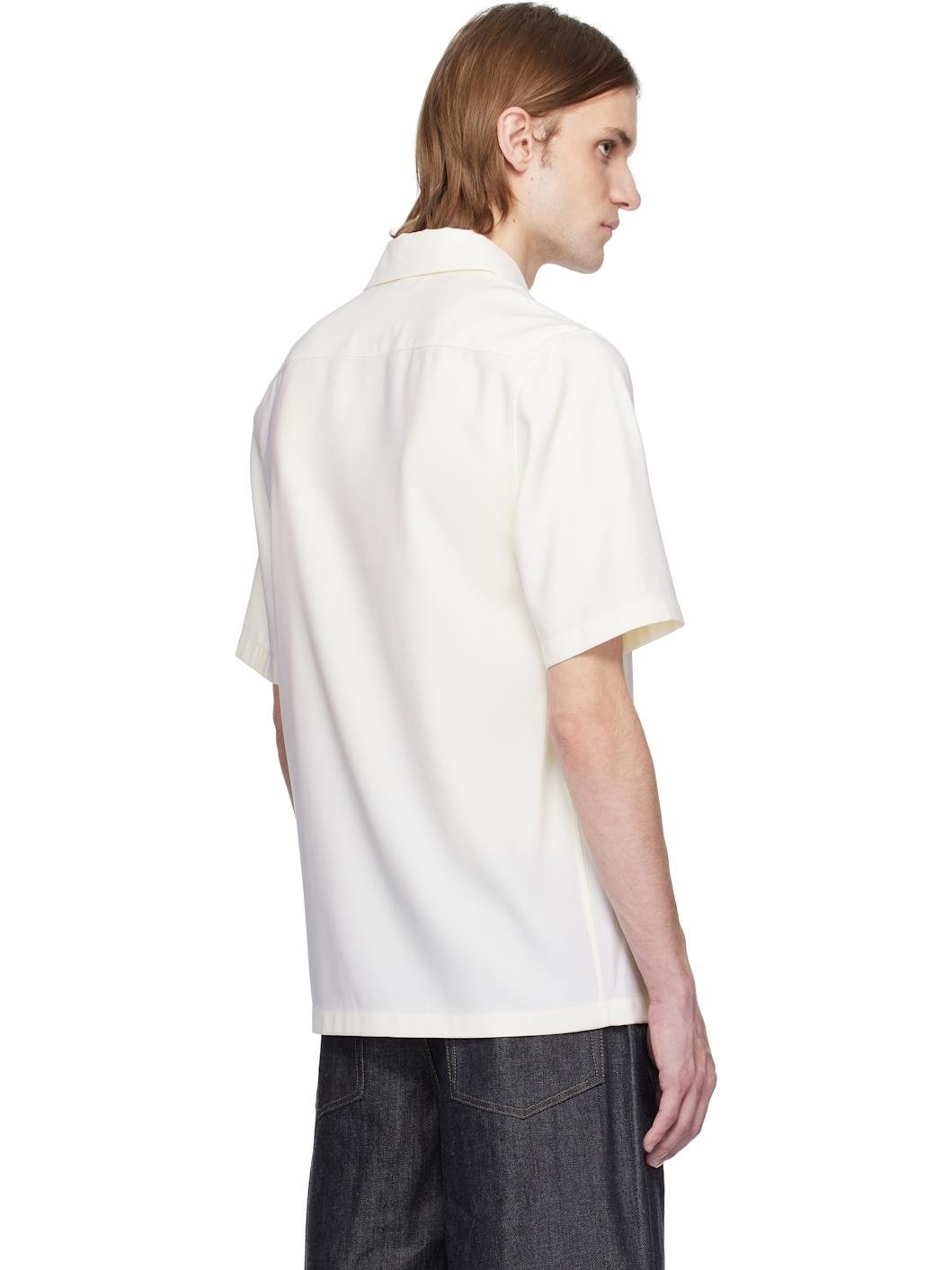 Off-White Virgin Wool Polo - 3
