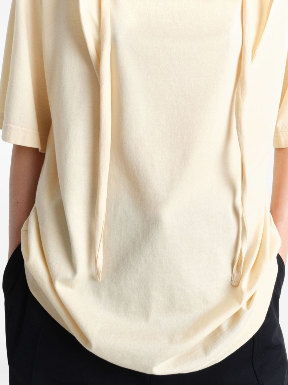 Cotton foulard t-shirt - 3