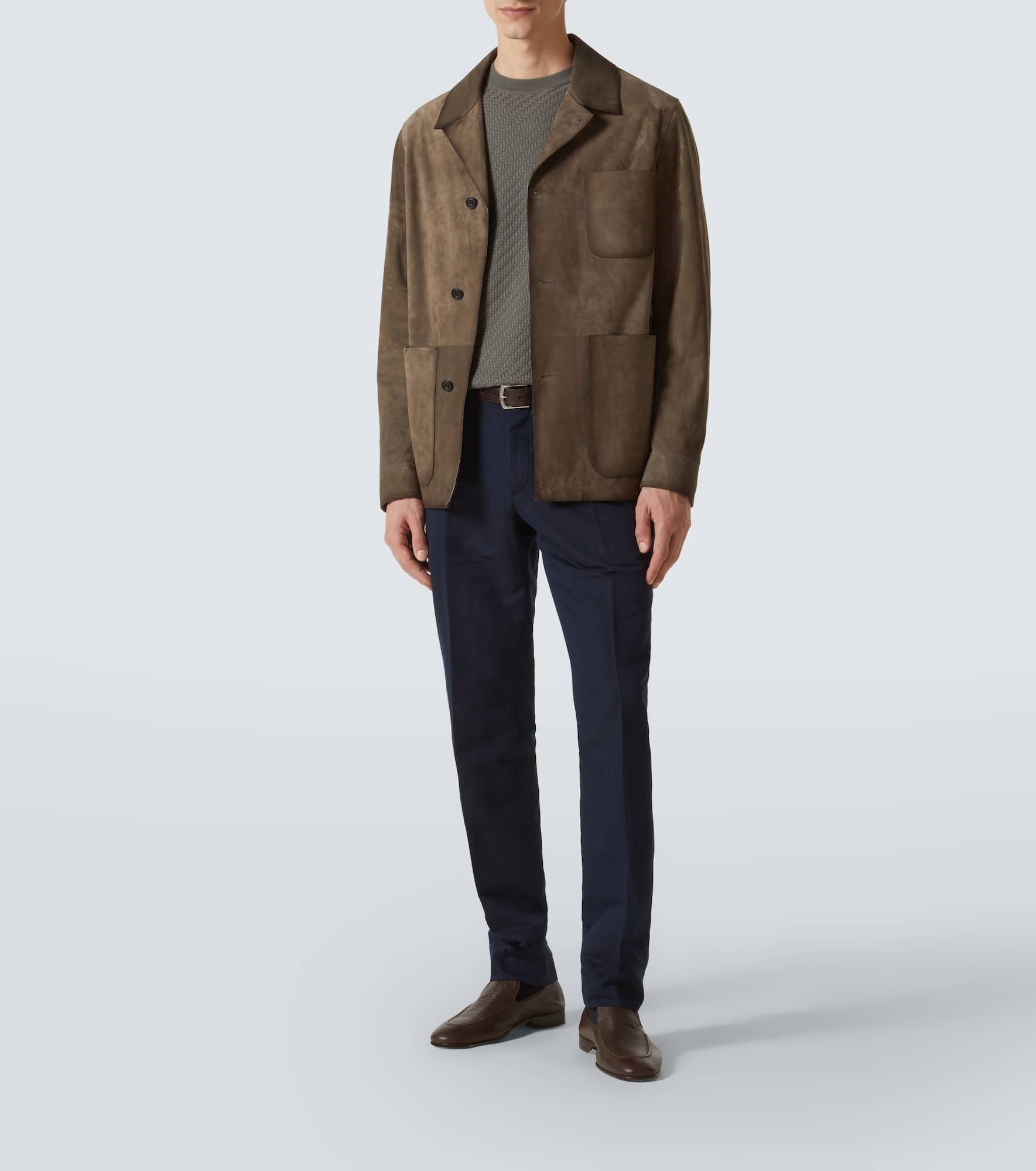 Cotton, silk, and cashmere sweater - 2