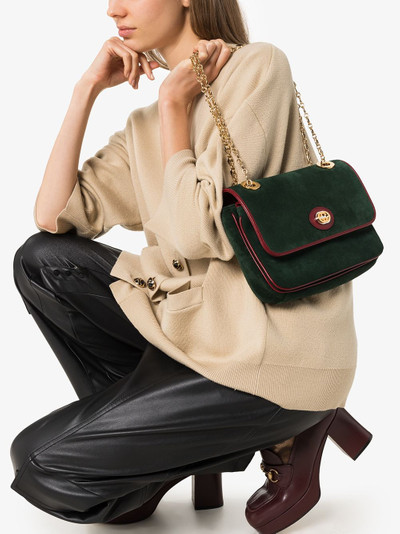 GUCCI small Marina suede shoulder bag outlook