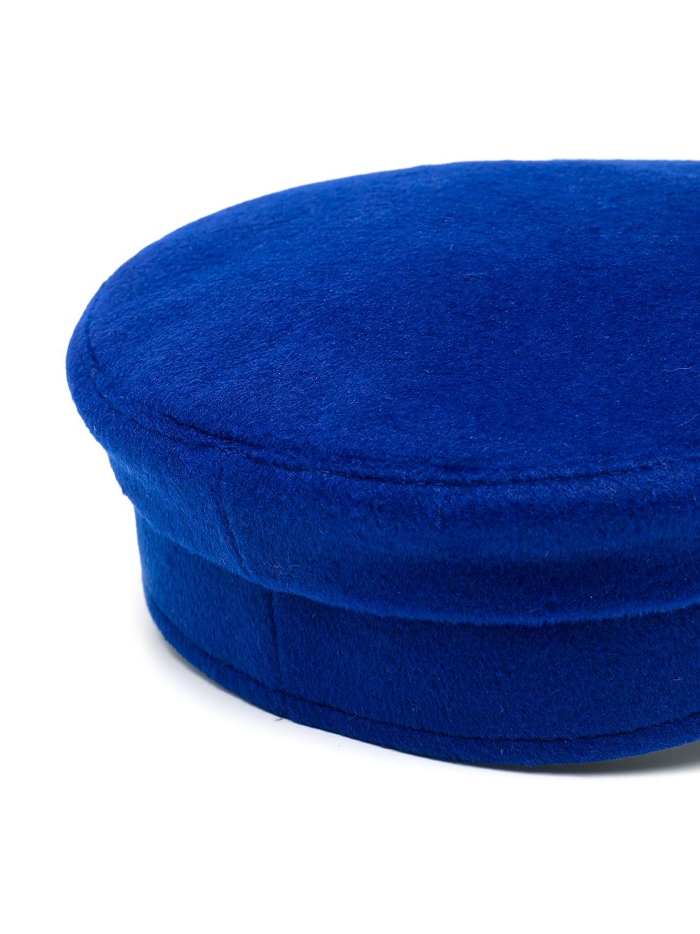 velvet narrow brim hat - 2