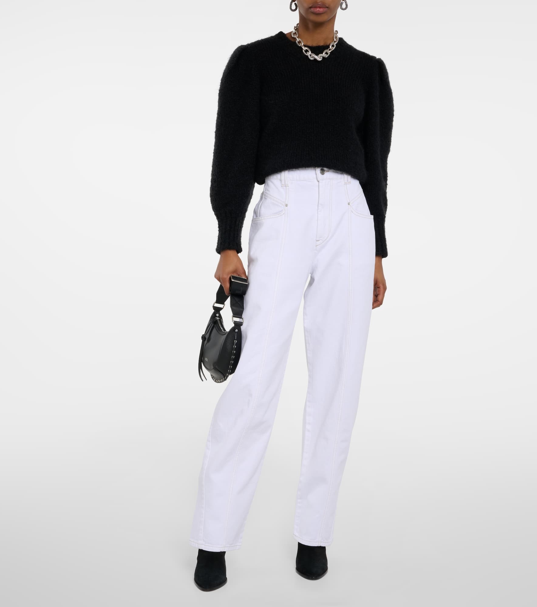 Vetan high-rise wide-leg jeans - 2