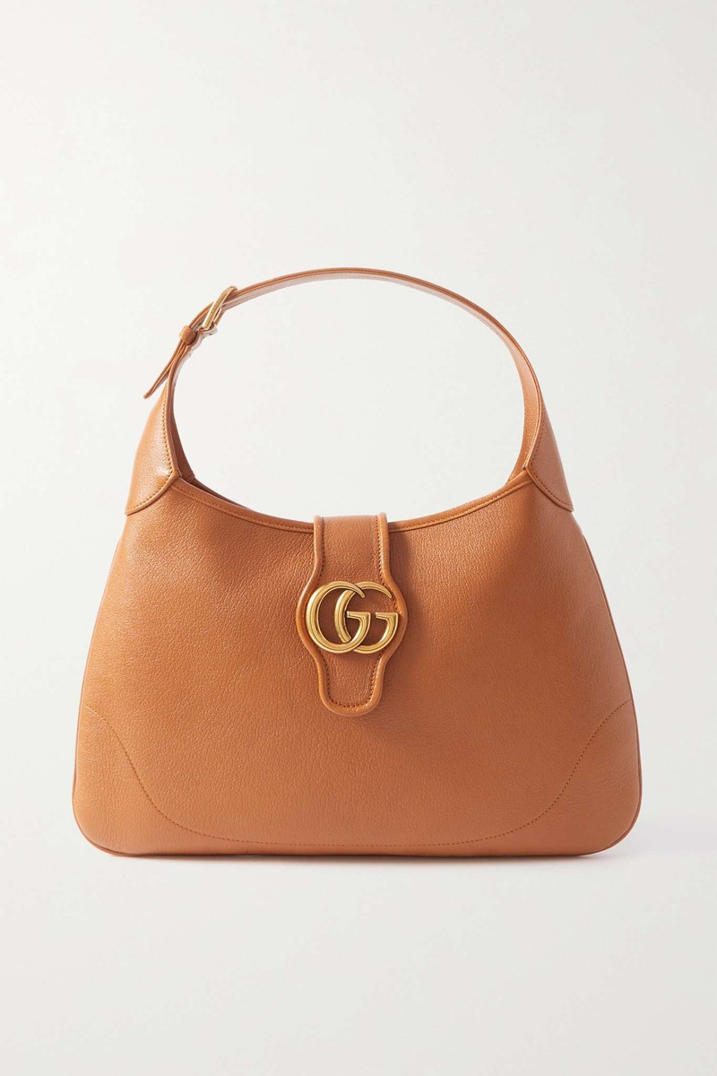 Aphrodite embellished leather shoulder bag 1