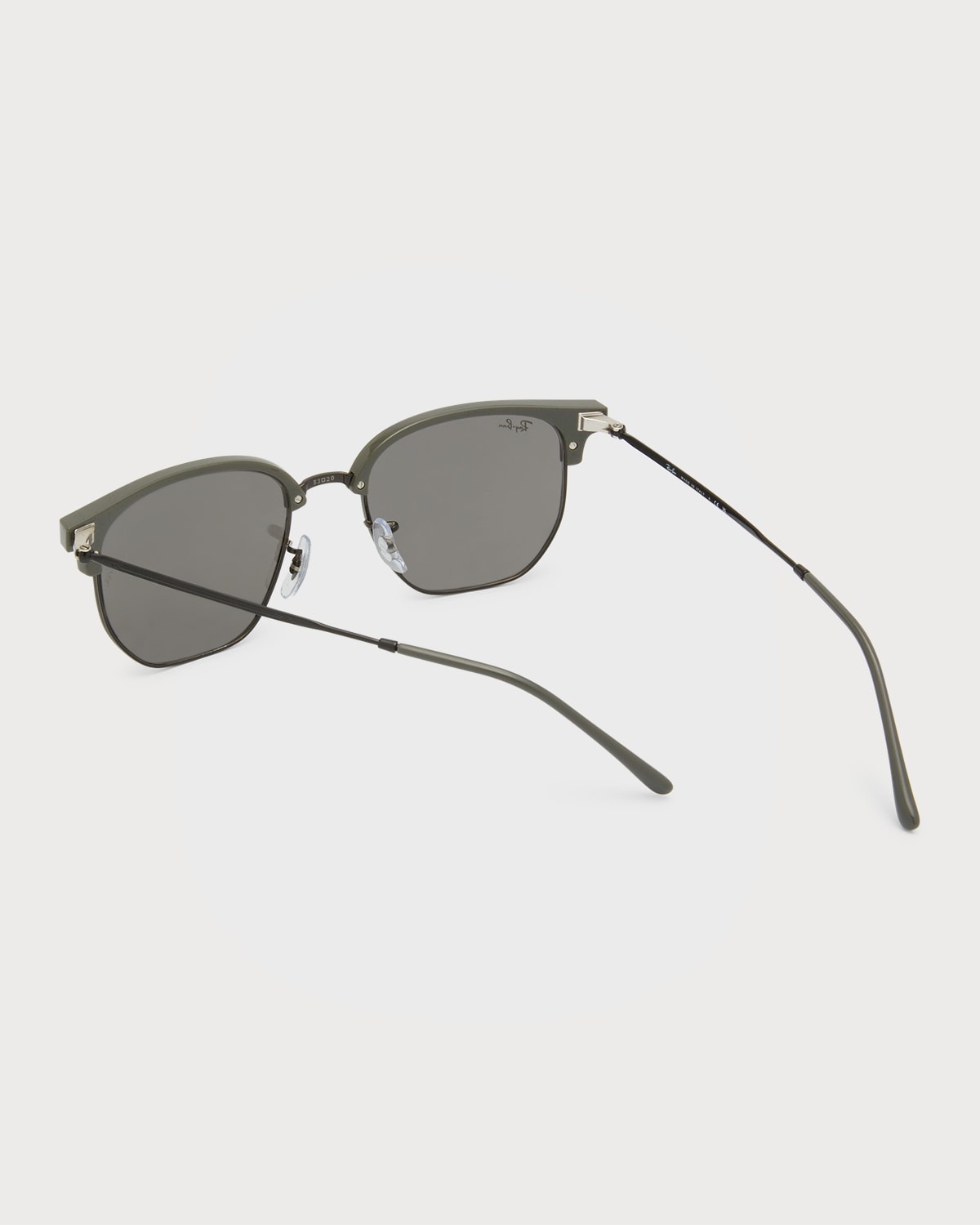 Men's Half-Rim Square Sunglasses - 2