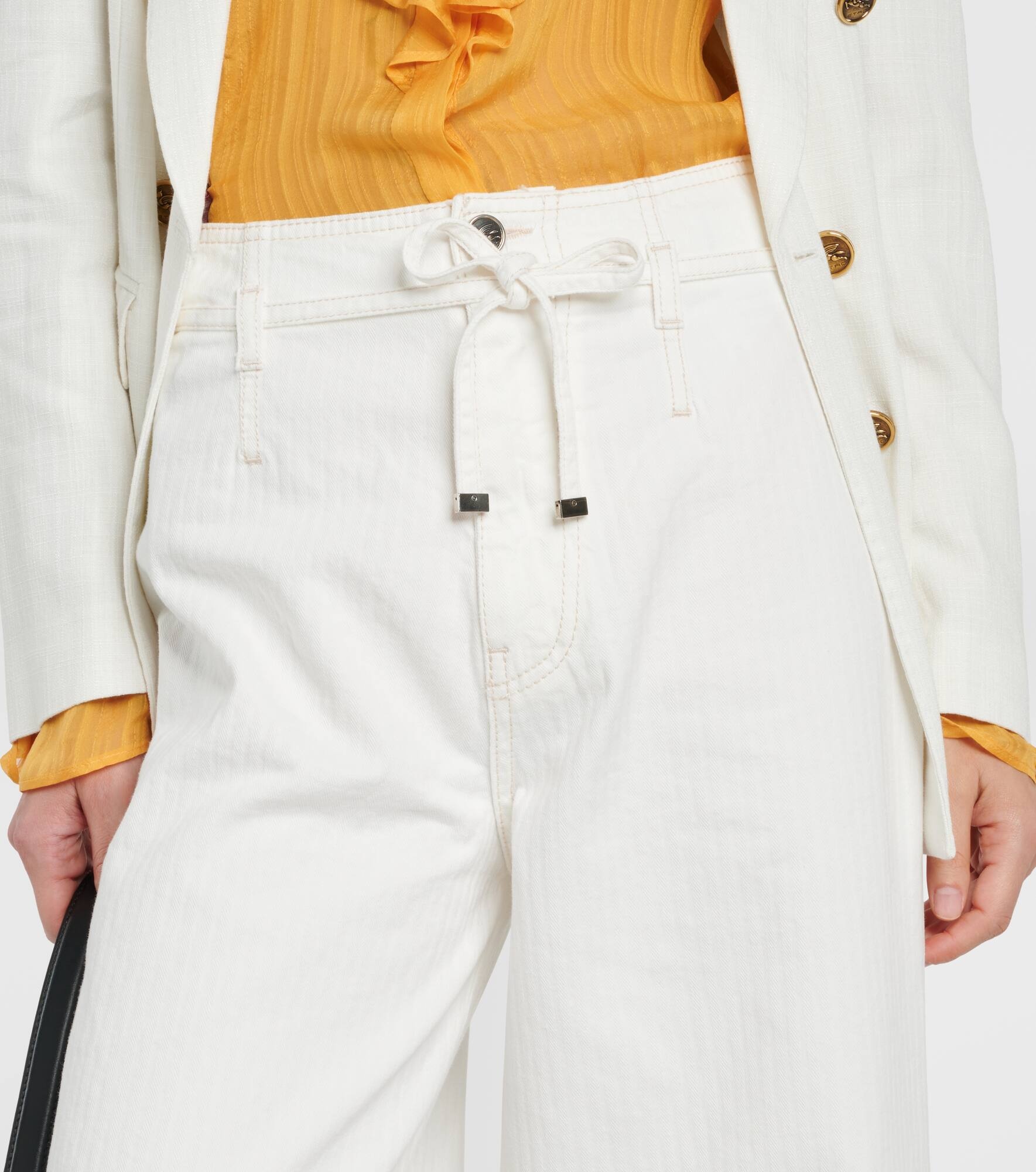 High-rise wide-leg jeans - 4