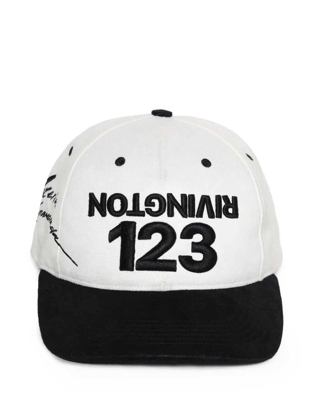 logo-embroidered cap - 1