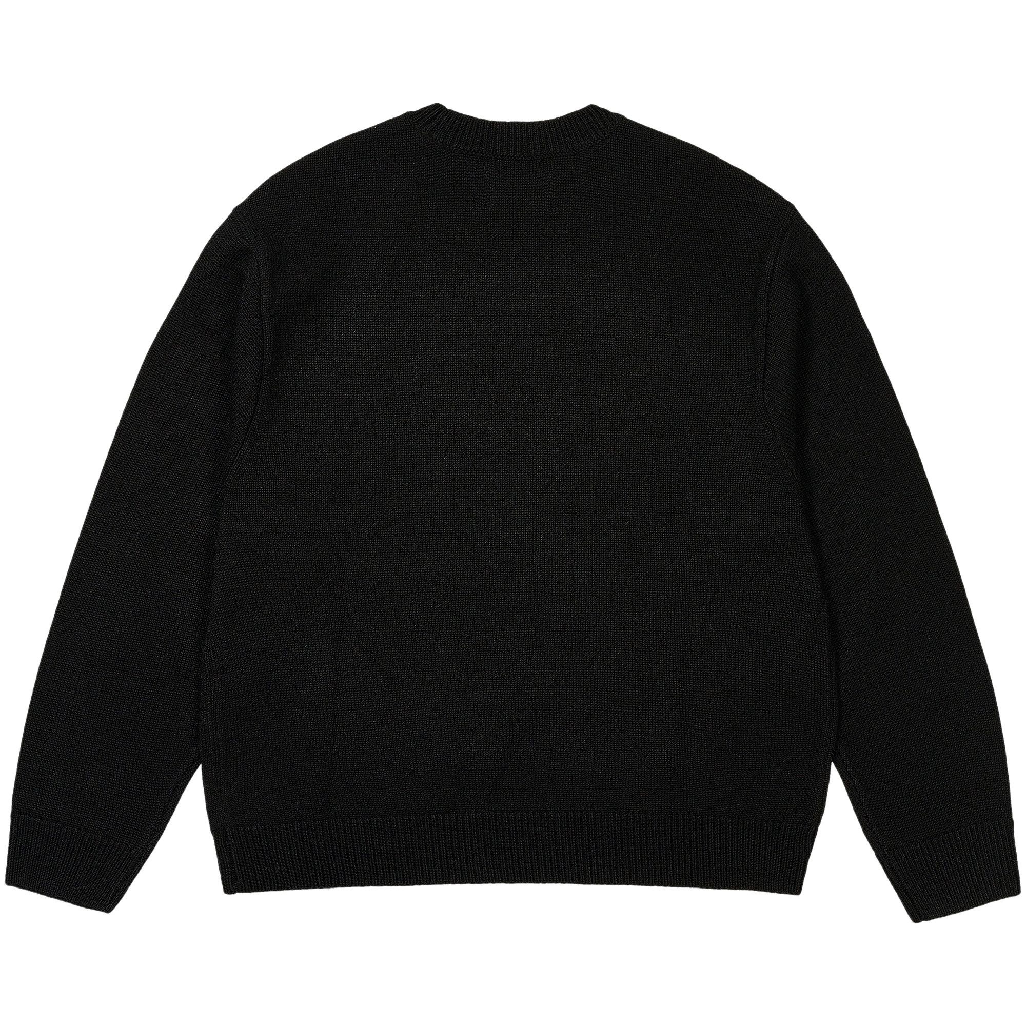 Palace Grape Knit 'Black' - 2
