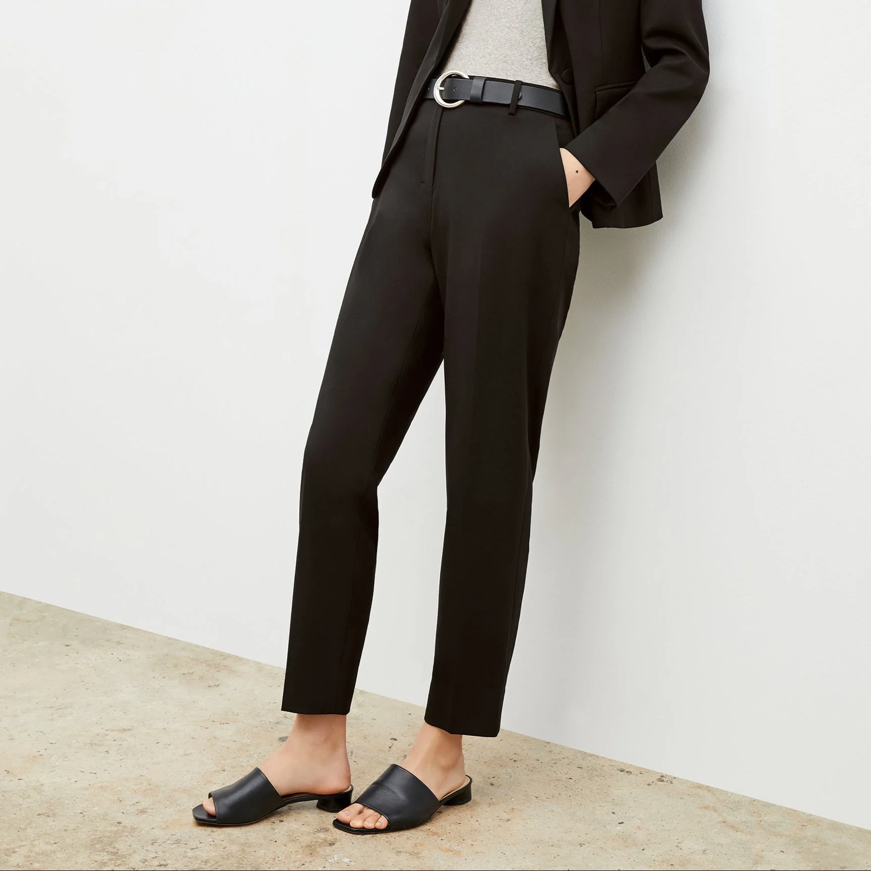 Mejia Pant - Washable Wool Twill - 1