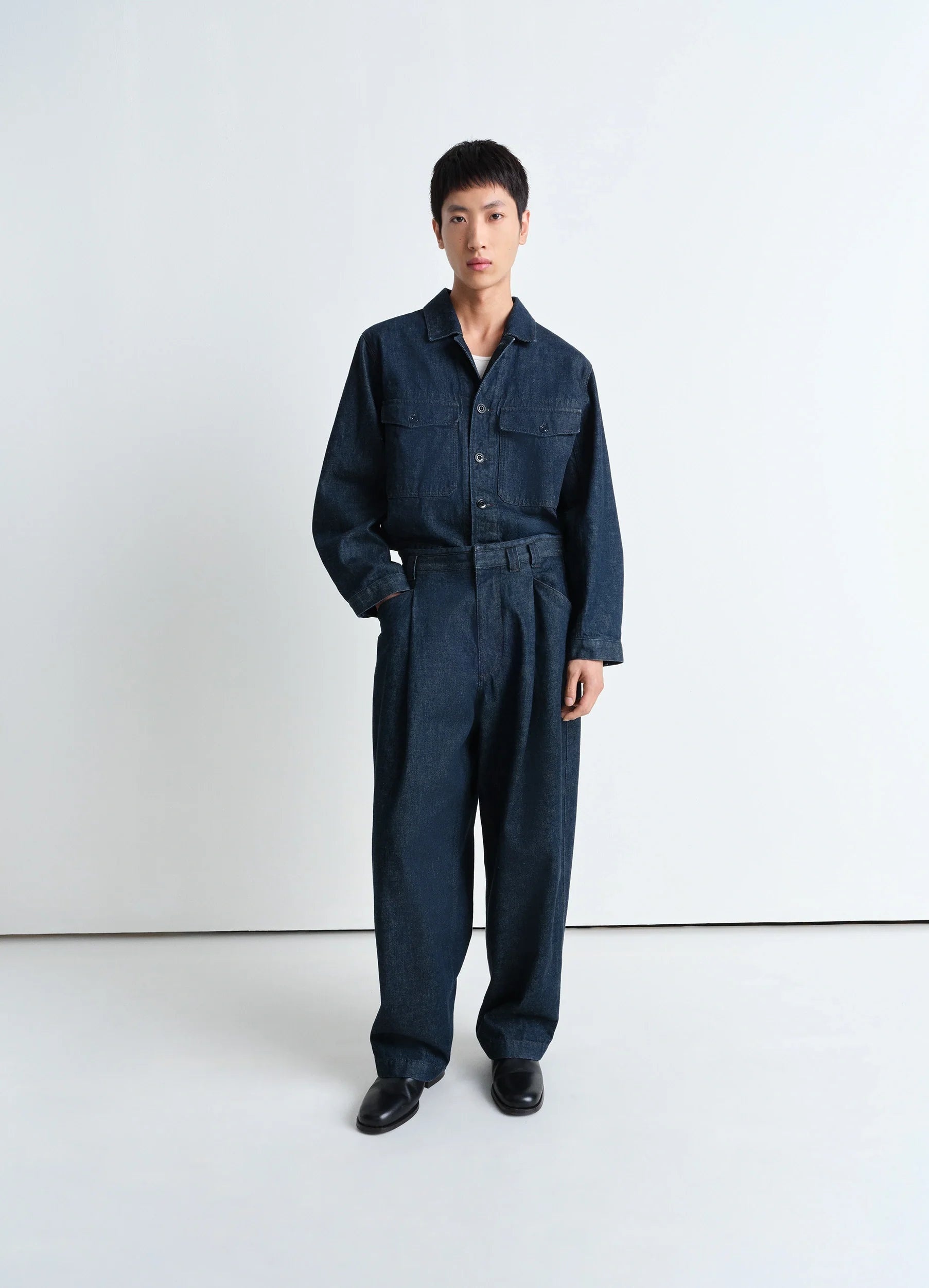 PLEATED WORKWEAR PANTS - 2