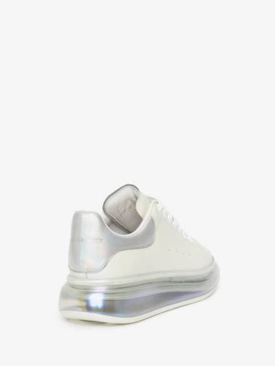 Alexander McQueen Men's Oversized Sneaker in White outlook