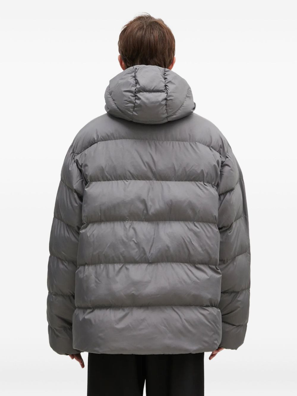 hooded-neck padded jacket - 3