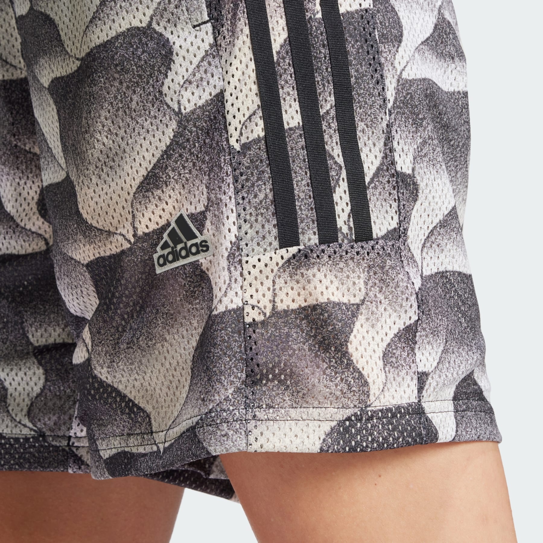 Tiro Print Mesh Summer Shorts - 5