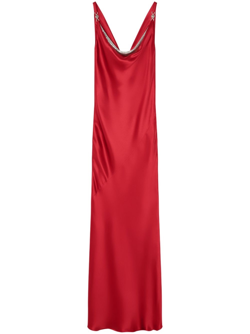 Medusa-plaque maxi dress - 1