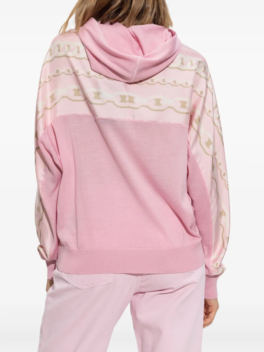Sweat à capuche rose - 6