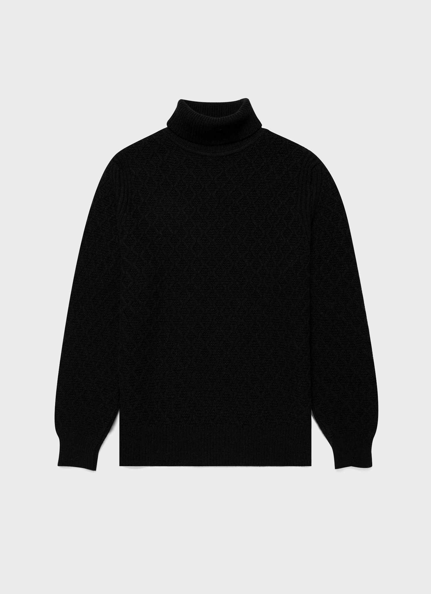 Sunspel x WM Brown Aran Roll Neck - 1