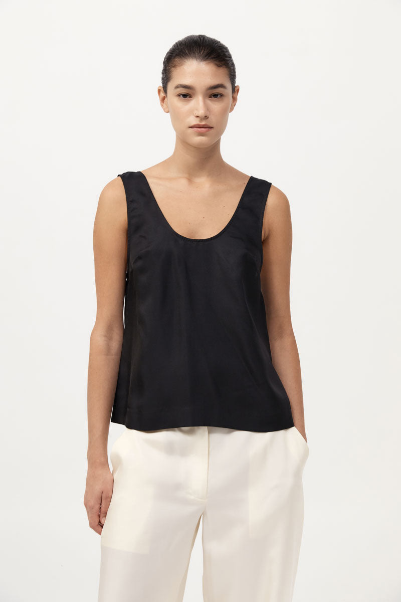 Jordan Button Up Top - Black - 2