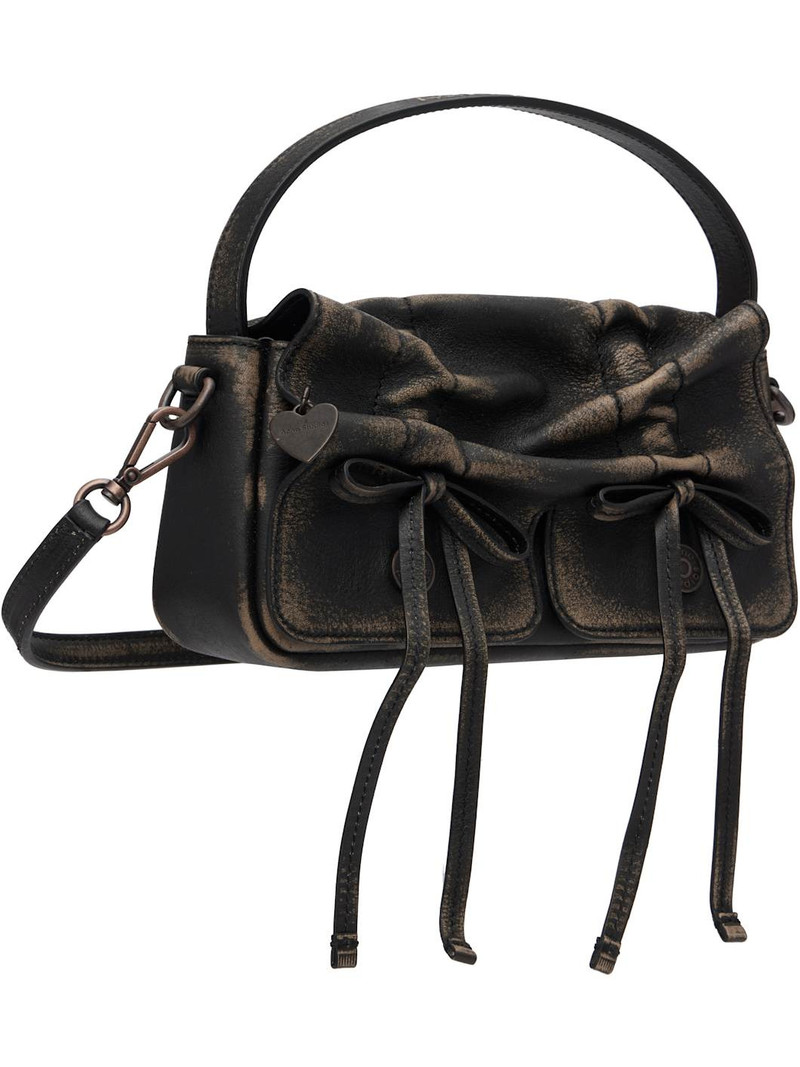 Acne Studios Brown Multipocket Micro Bag outlook