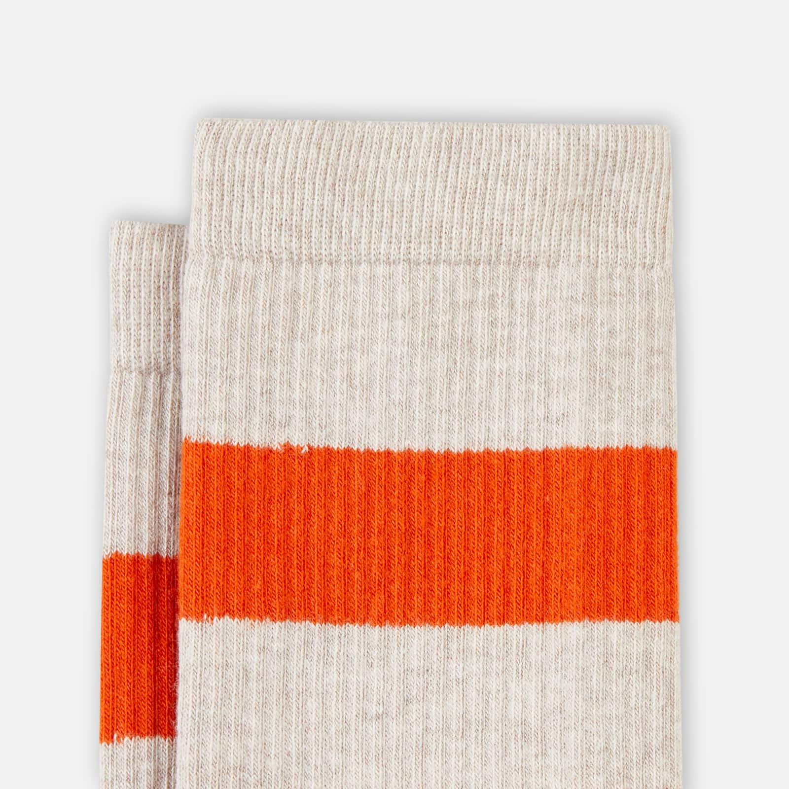 Socks Beige Orange - 2