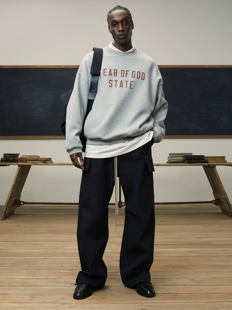 ESSENTIALS Fleece Crewneck outlook