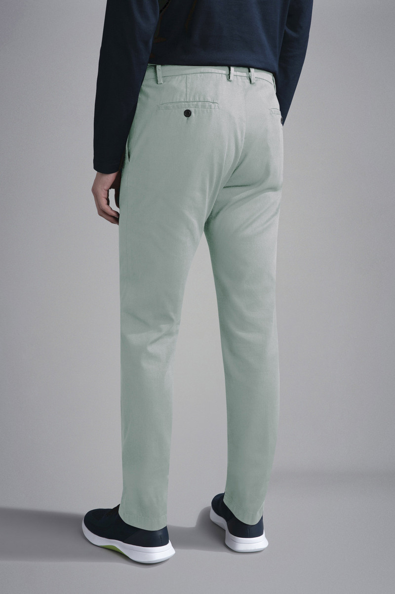 COTTON STRETCH CHINO TROUSERS 3