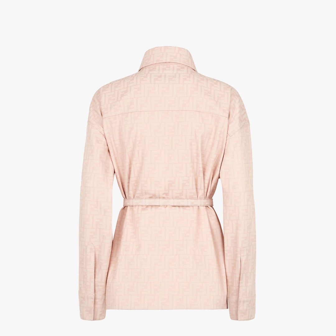 Pink denim Go-To jacket - 2