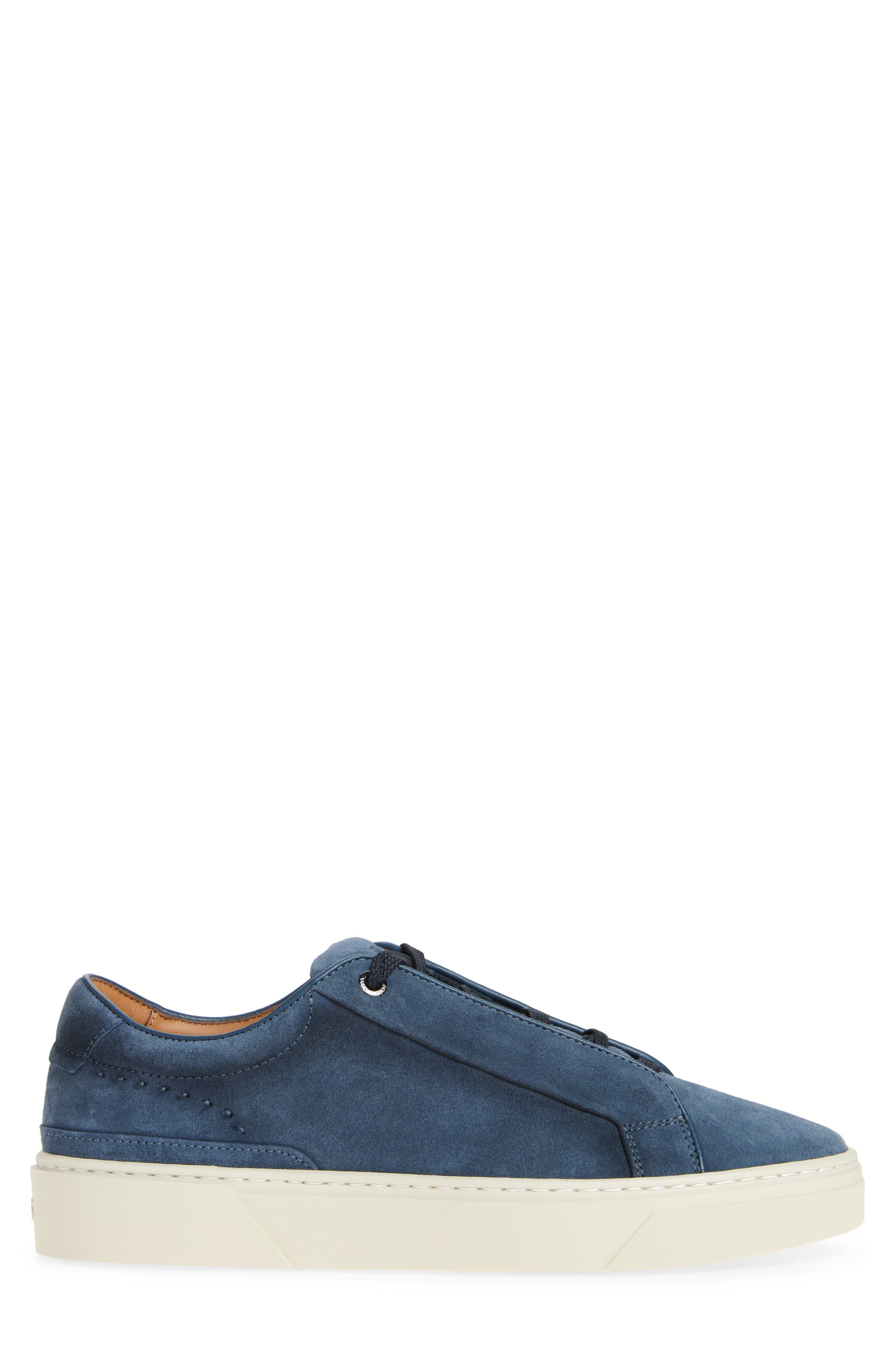BOSS Gary Suede Sneaker in Bright Blue at Nordstrom - 3