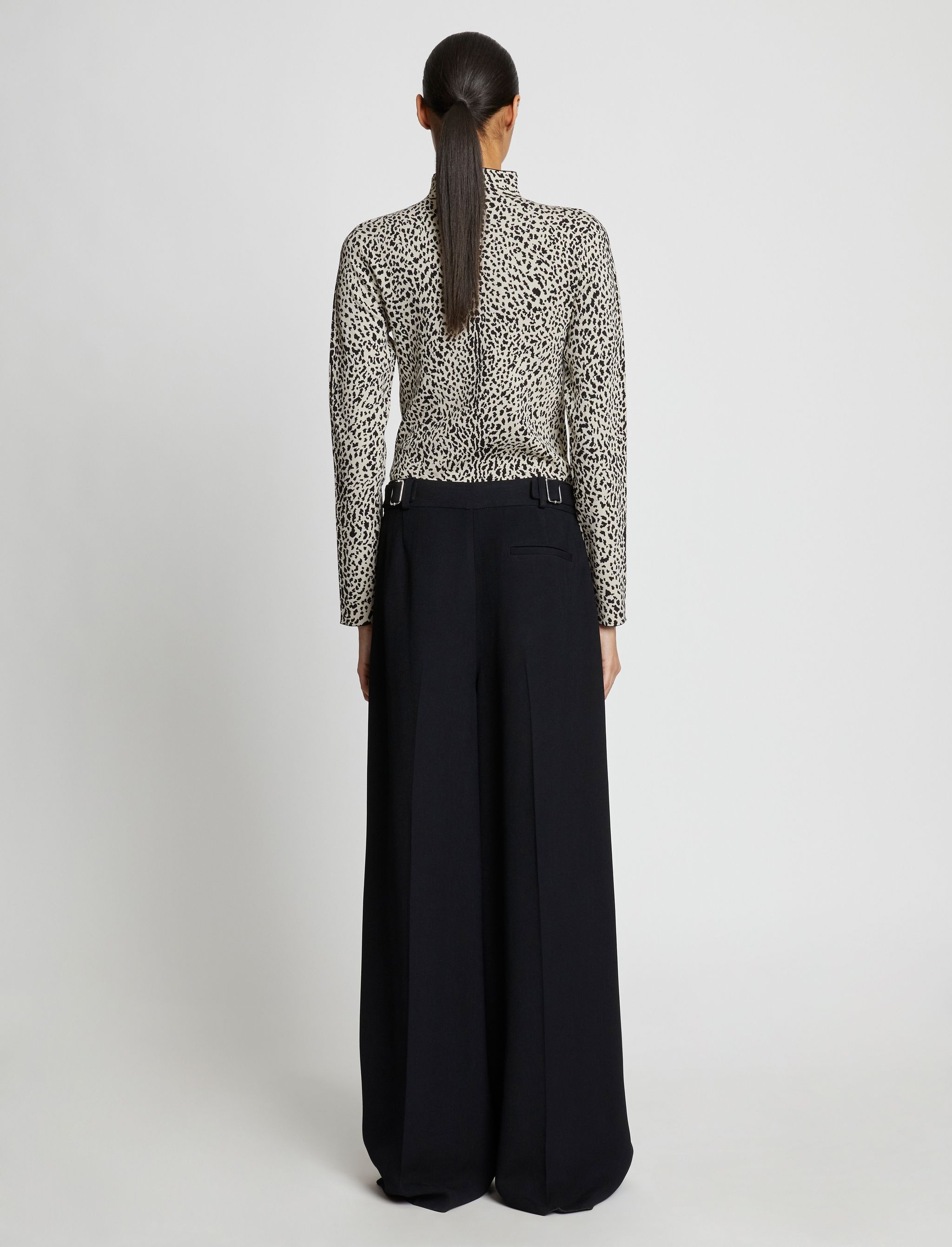 Cheetah Jacquard Turtleneck - 5