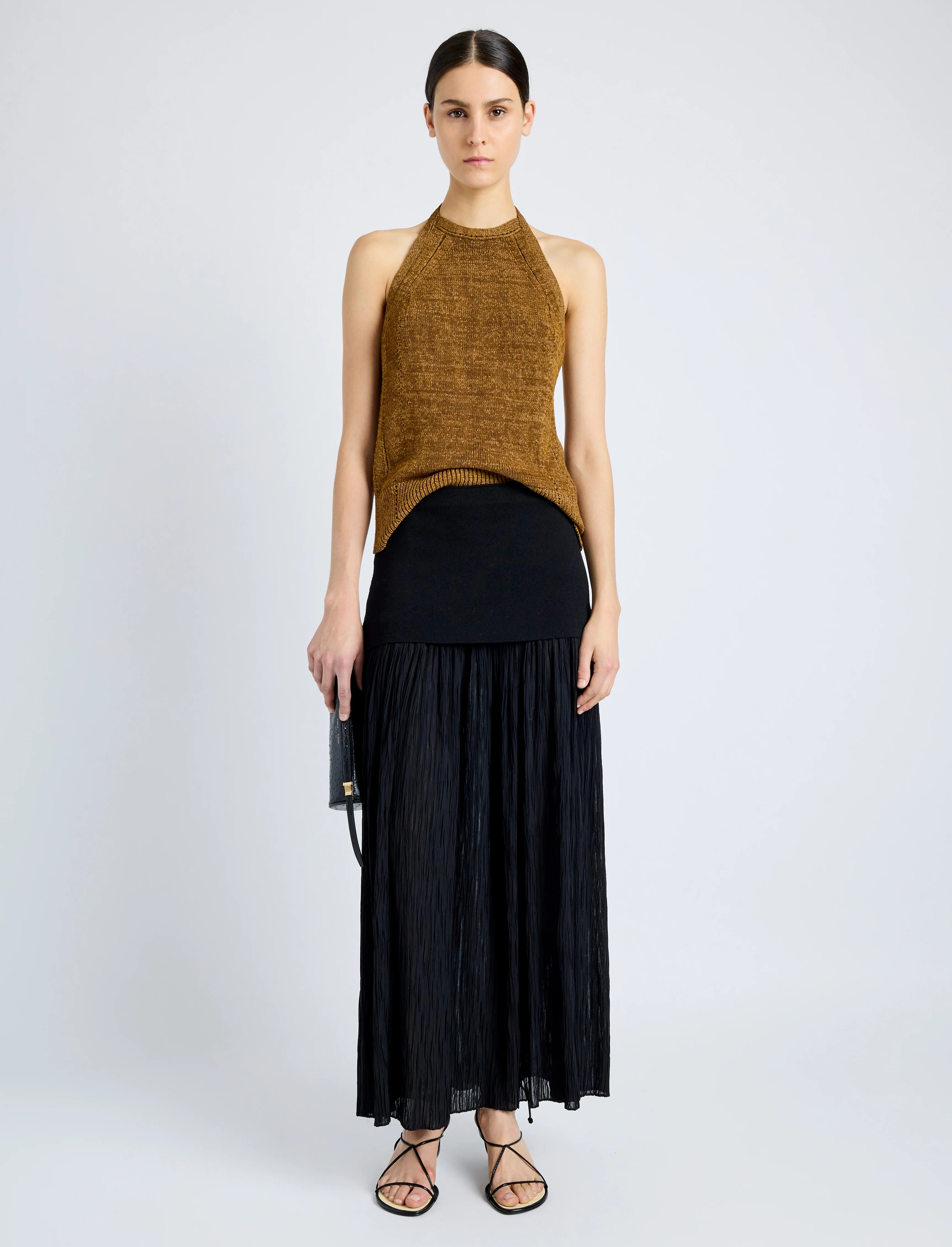 Leona Top in Viscose Ribbon Knit - 3