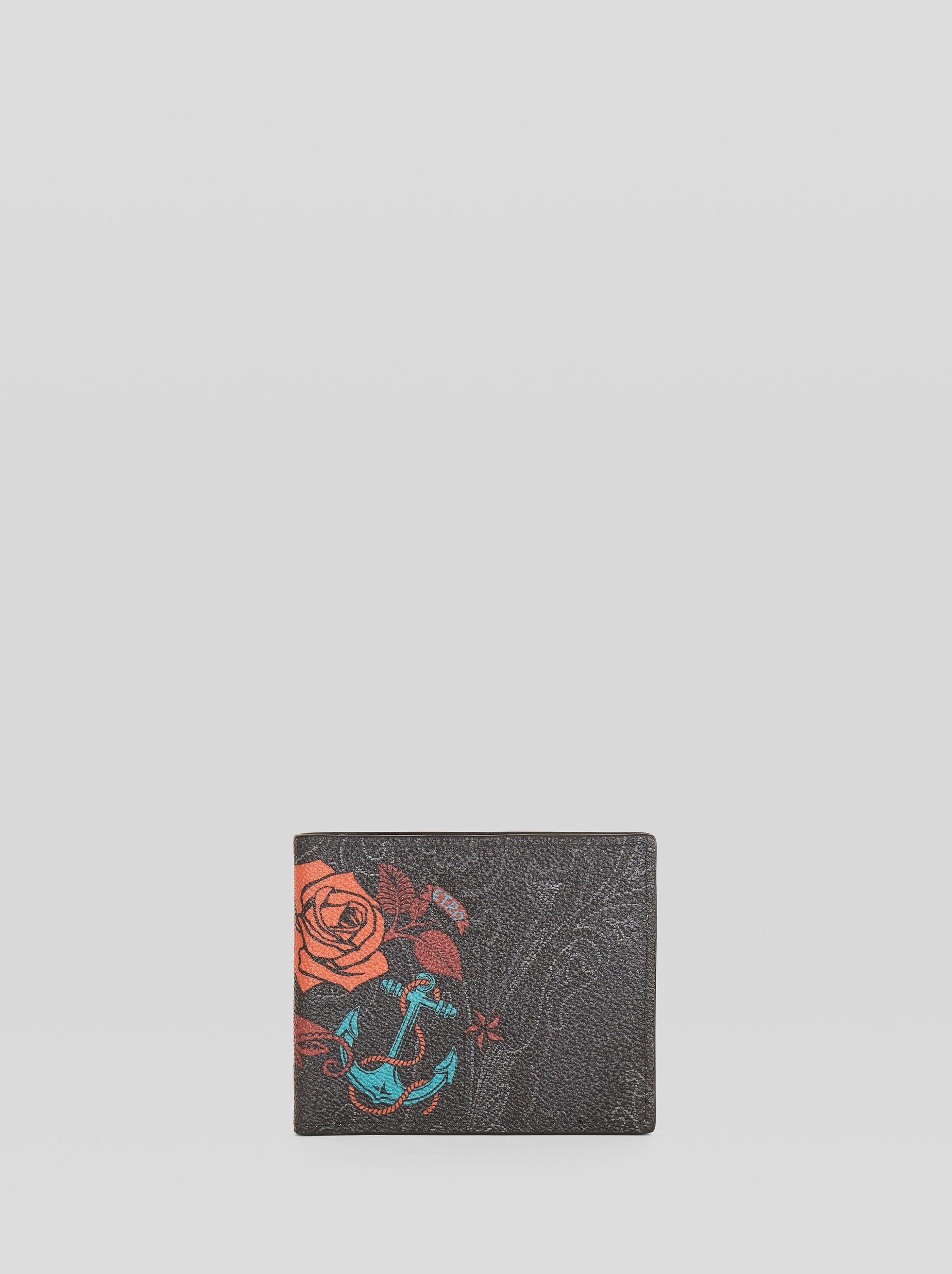 FLORAL PAISLEY TATTOO WALLET - 1