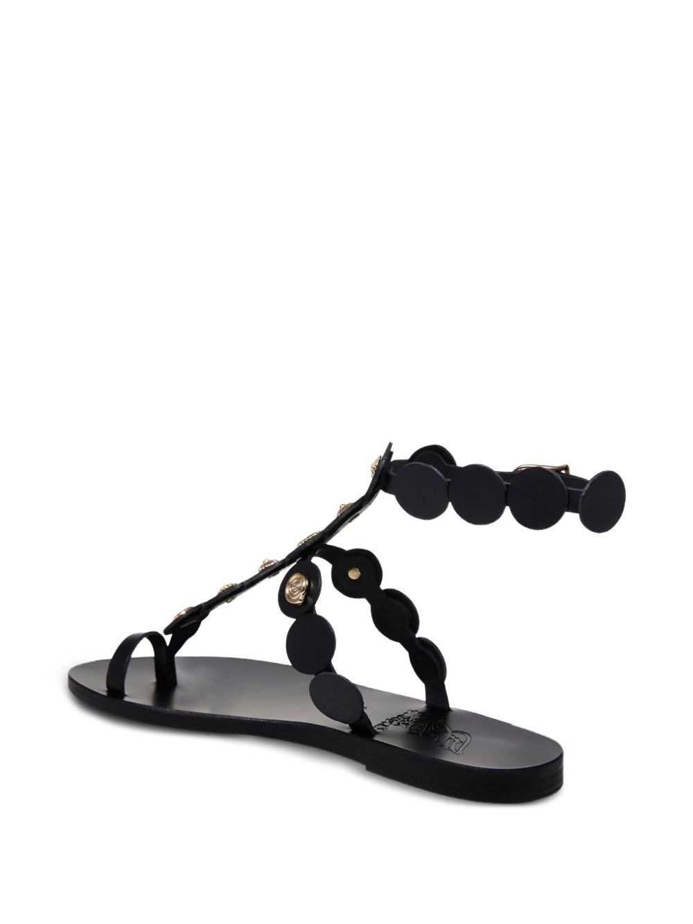 embellished buckle sandals - 3
