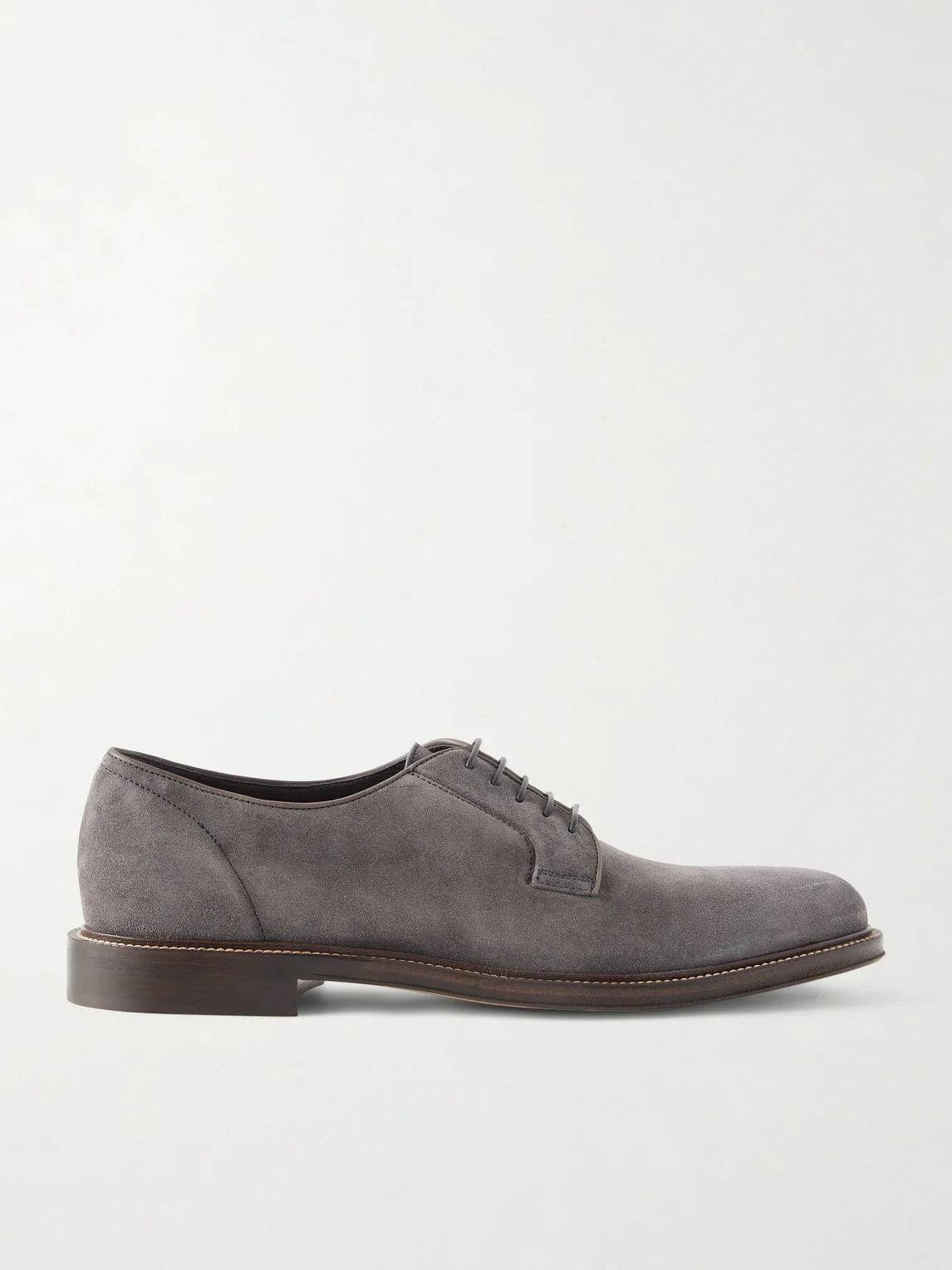 Suede Derby Shoes - 1