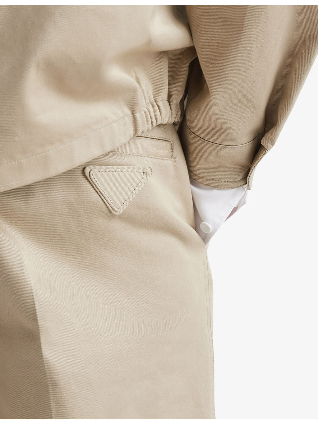 Bermuda brand-plaque cotton shorts - 5