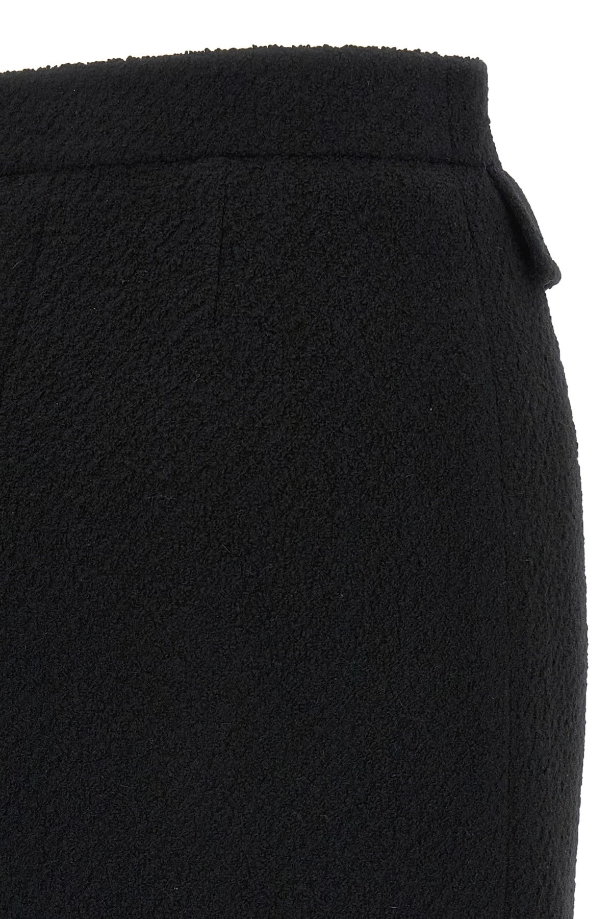 Bouclé wool skirt - 4
